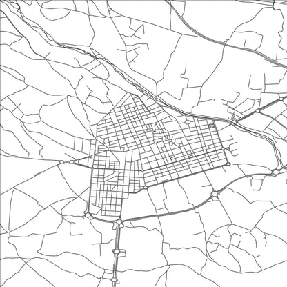 ROAD MAP OF NOVELDA, SPAIN BY MAPAKES