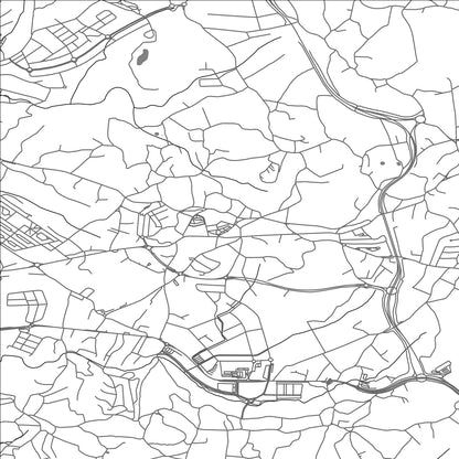 ROAD MAP OF OLEIROS, SPAIN BY MAPAKES