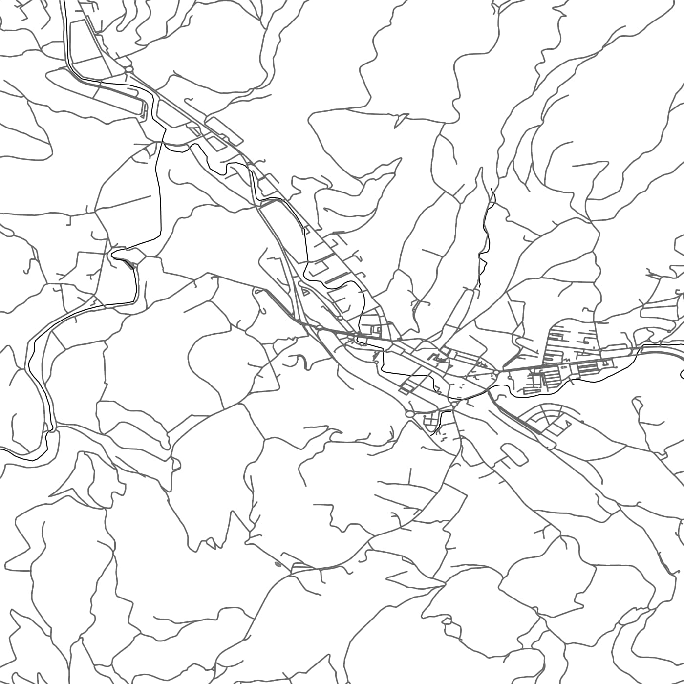 ROAD MAP OF ONATE, SPAIN BY MAPAKES