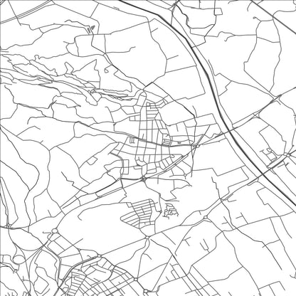 ROAD MAP OF PALAFOLLS, SPAIN BY MAPAKES