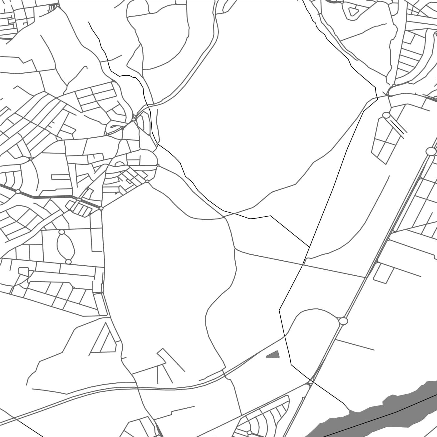 ROAD MAP OF PALOMARES DEL RIO, SPAIN BY MAPAKES