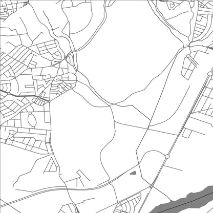 ROAD MAP OF PALOMARES DEL RIO, SPAIN BY MAPAKES