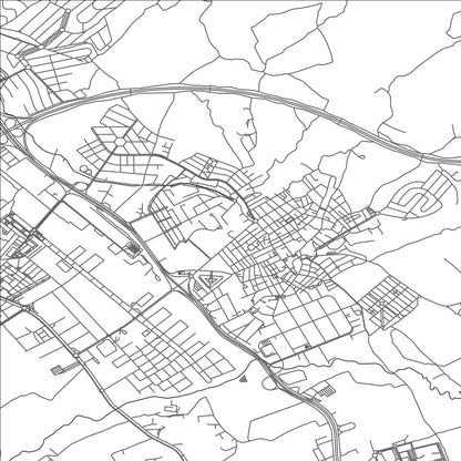 ROAD MAP OF PELIGROS, SPAIN BY MAPAKES