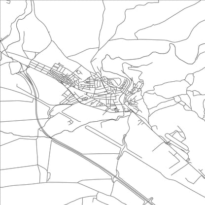 ROAD MAP OF PINOS PUENTE, SPAIN BY MAPAKES