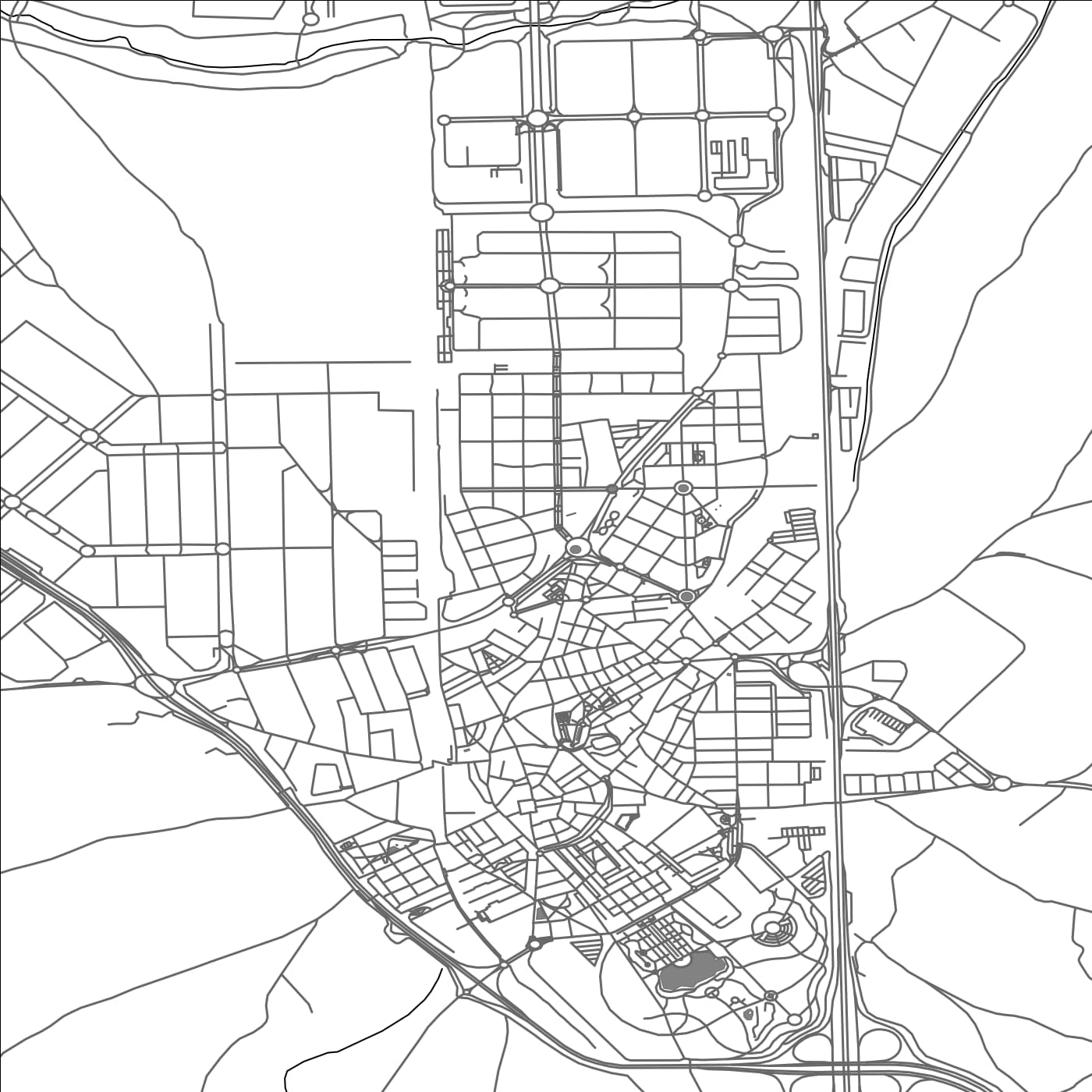 ROAD MAP OF PINTO, SPAIN BY MAPAKES