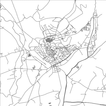 ROAD MAP OF PUIGCERDA, SPAIN BY MAPAKES