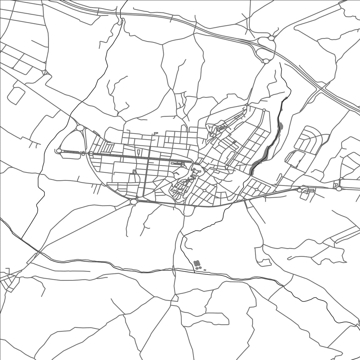 ROAD MAP OF REQUENA, SPAIN BY MAPAKES