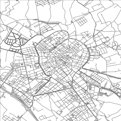 ROAD MAP OF REUS, SPAIN BY MAPAKES