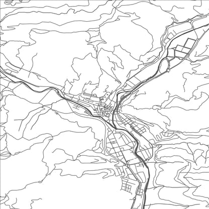 ROAD MAP OF RIPOLL, SPAIN BY MAPAKES
