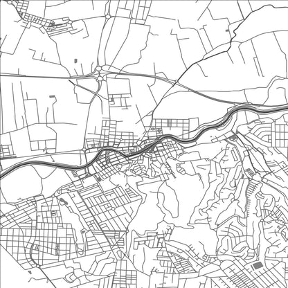 ROAD MAP OF ROJALES, SPAIN BY MAPAKES