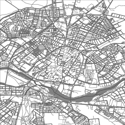 ROAD MAP OF SALAMANCA, SPAIN BY MAPAKES