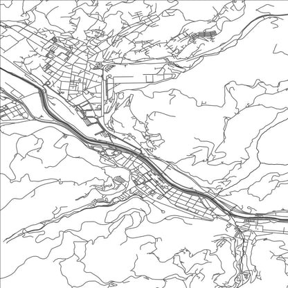 ROAD MAP OF SAMA, SPAIN BY MAPAKES