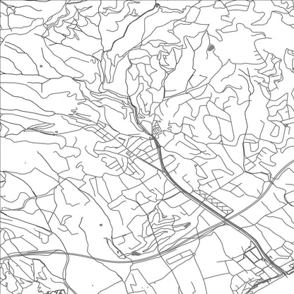 ROAD MAP OF SAN ANDRES DE LLEVANERAS, SPAIN BY MAPAKES