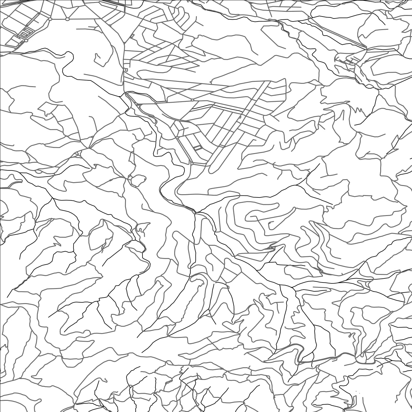 ROAD MAP OF SAN FAUSTO DE CAMPCENTELLAS, SPAIN BY MAPAKES