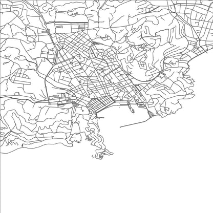 ROAD MAP OF SAN FELIU DE GUIXOLS, SPAIN BY MAPAKES