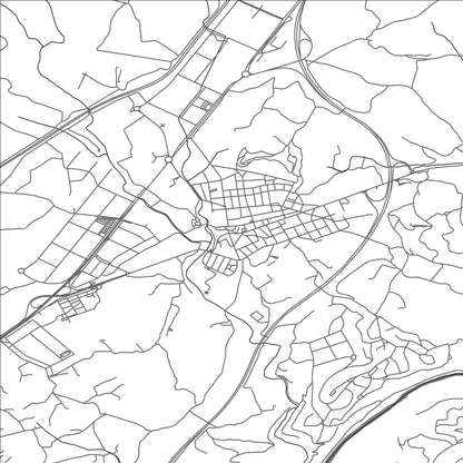 ROAD MAP OF SAN FRUCTUOSO DE BAGES, SPAIN BY MAPAKES