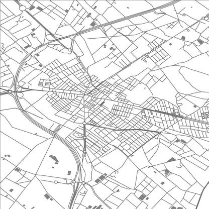 ROAD MAP OF SAN JAVIER, SPAIN BY MAPAKES