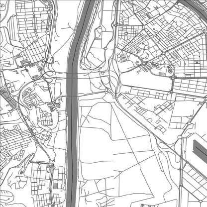 ROAD MAP OF SAN JUAN DE AZNALFARACHE, SPAIN BY MAPAKES