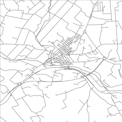 ROAD MAP OF SAN LORENZO DE DESCARDAZAR, SPAIN BY MAPAKES