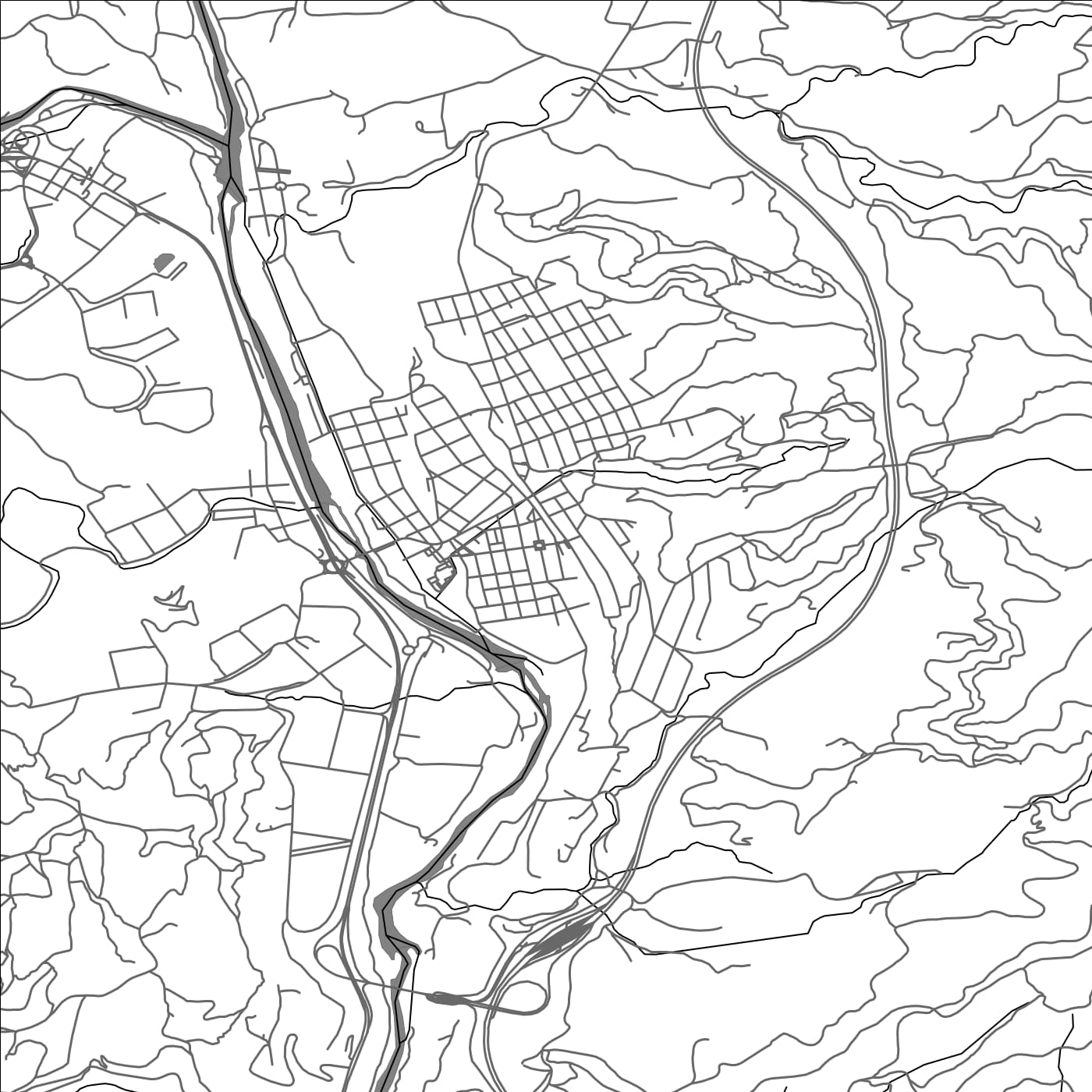 ROAD MAP OF SAN VICENTE DE CASTELLET, SPAIN BY MAPAKES