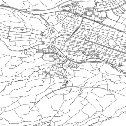 ROAD MAP OF SANTA MARGARITA DE MOMBUY, SPAIN BY MAPAKES