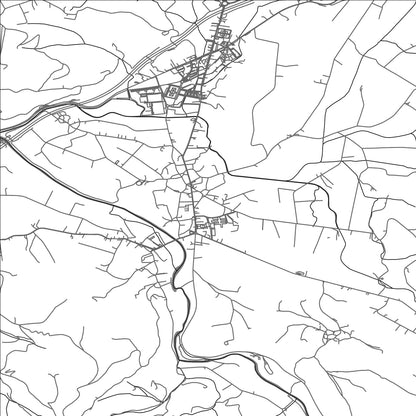 ROAD MAP OF SANTA MARIA DE CAYON, SPAIN BY MAPAKES