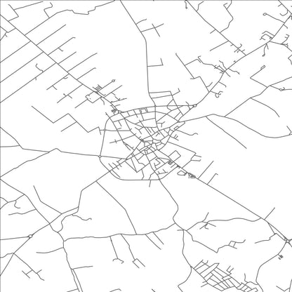 ROAD MAP OF SANTANY (SANTANYÍ), SPAIN BY MAPAKES