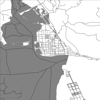 ROAD MAP OF SANTONA, SPAIN BY MAPAKES