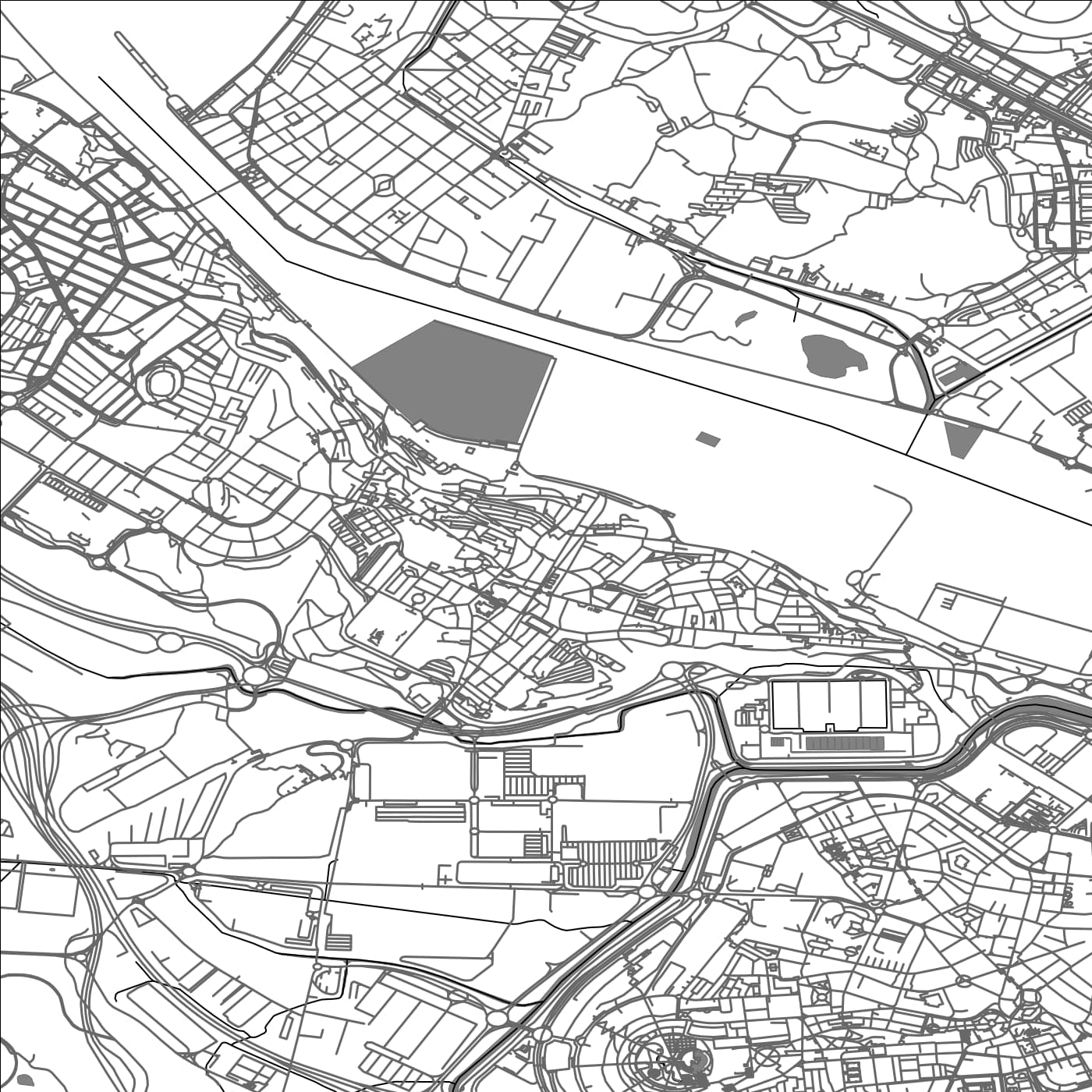 ROAD MAP OF SESTAO, SPAIN BY MAPAKES