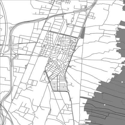 ROAD MAP OF SILLA, SPAIN BY MAPAKES