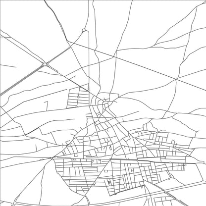 ROAD MAP OF SOCUELLAMOS, SPAIN BY MAPAKES