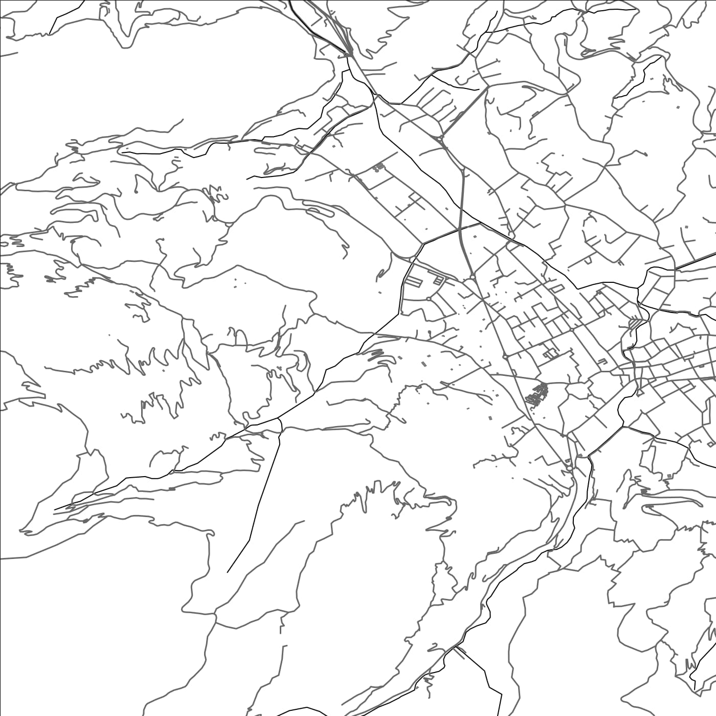 ROAD MAP OF SOLLER, SPAIN BY MAPAKES