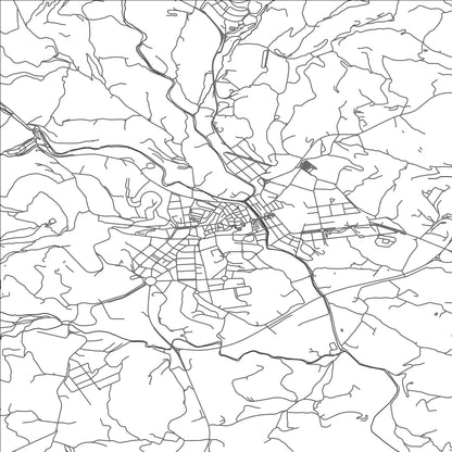 ROAD MAP OF SOLSONA, SPAIN BY MAPAKES