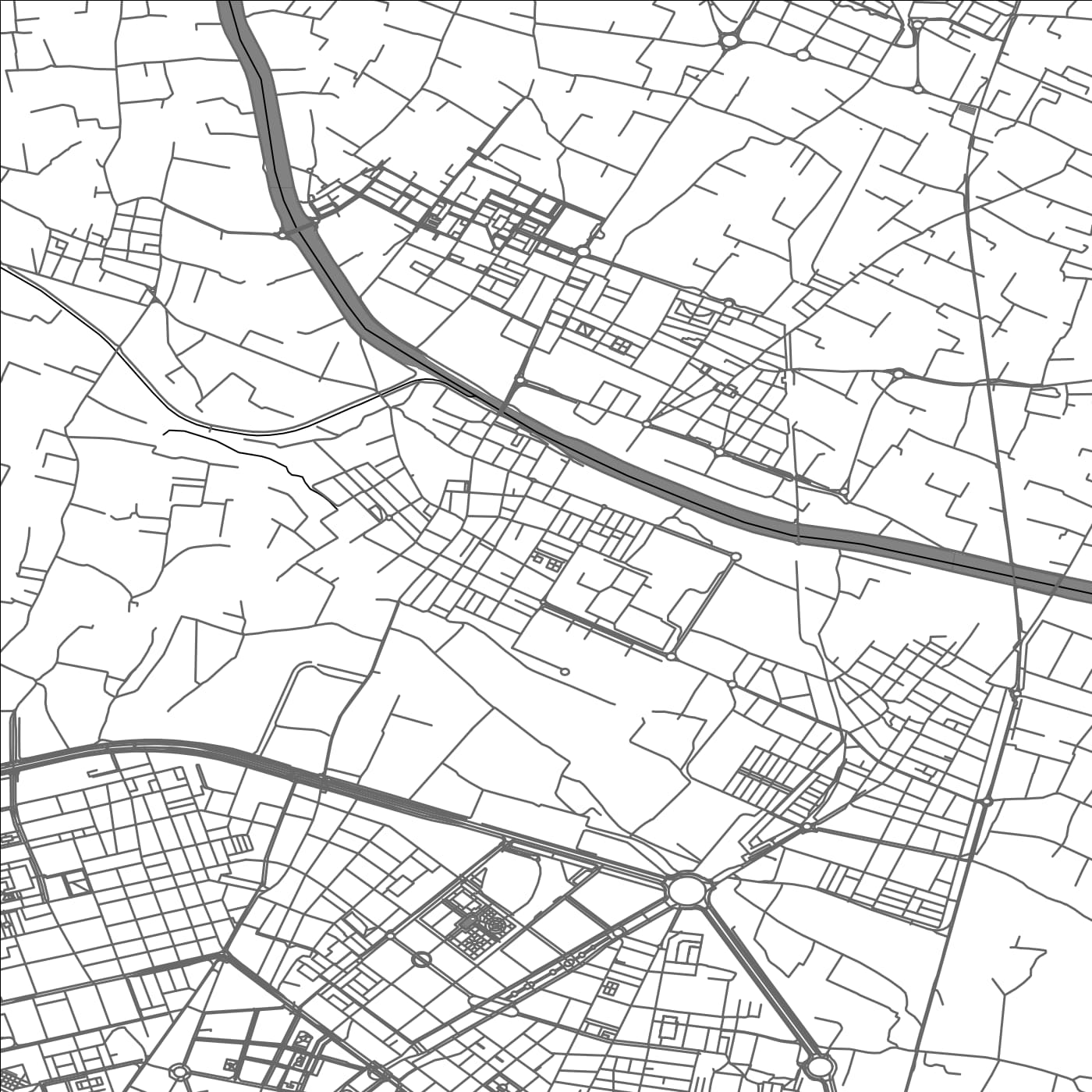 ROAD MAP OF TABERNES BLANQUES, SPAIN BY MAPAKES