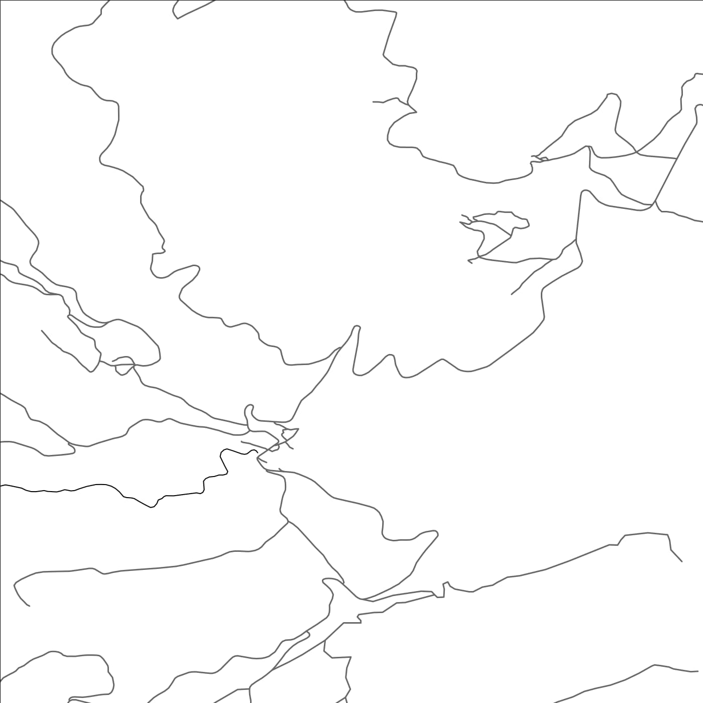 ROAD MAP OF TINEO, SPAIN BY MAPAKES