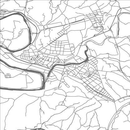 ROAD MAP OF TORELLO, SPAIN BY MAPAKES