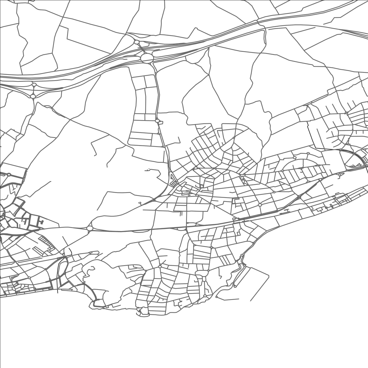 ROAD MAP OF TORREDEMBARRA, SPAIN BY MAPAKES