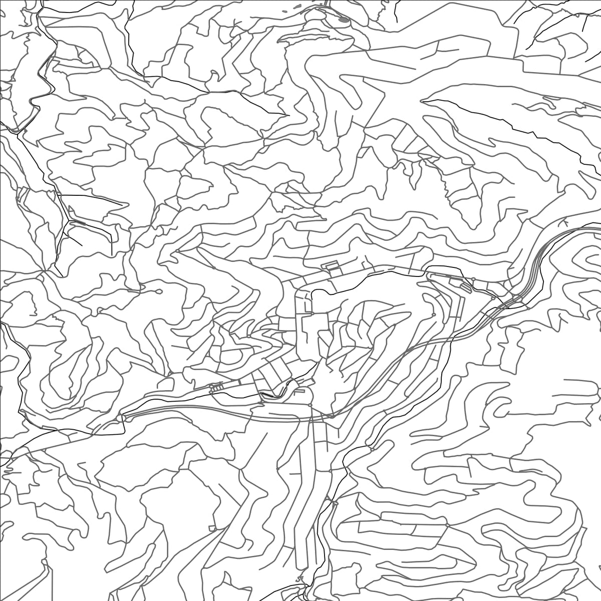 ROAD MAP OF VALLIRANA, SPAIN BY MAPAKES