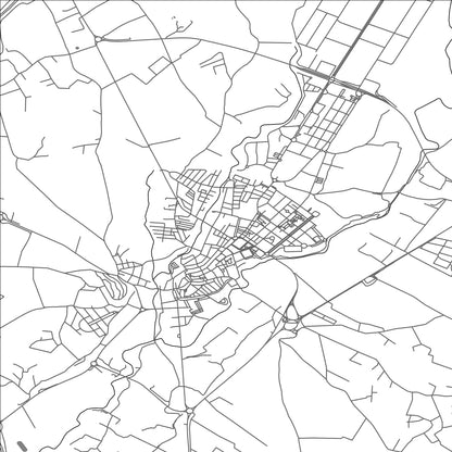 ROAD MAP OF VALLS, SPAIN BY MAPAKES