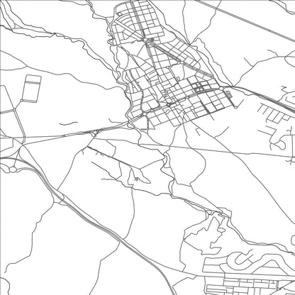 ROAD MAP OF VILLANUEVA DEL PARDILLO, SPAIN BY MAPAKES