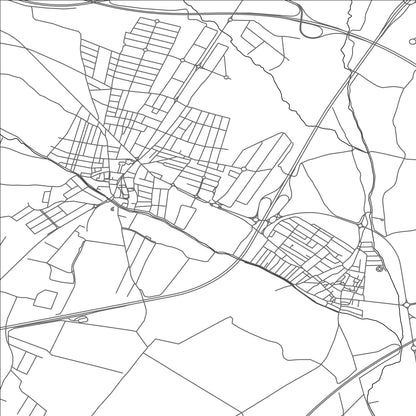 ROAD MAP OF YUNCOS, SPAIN BY MAPAKES