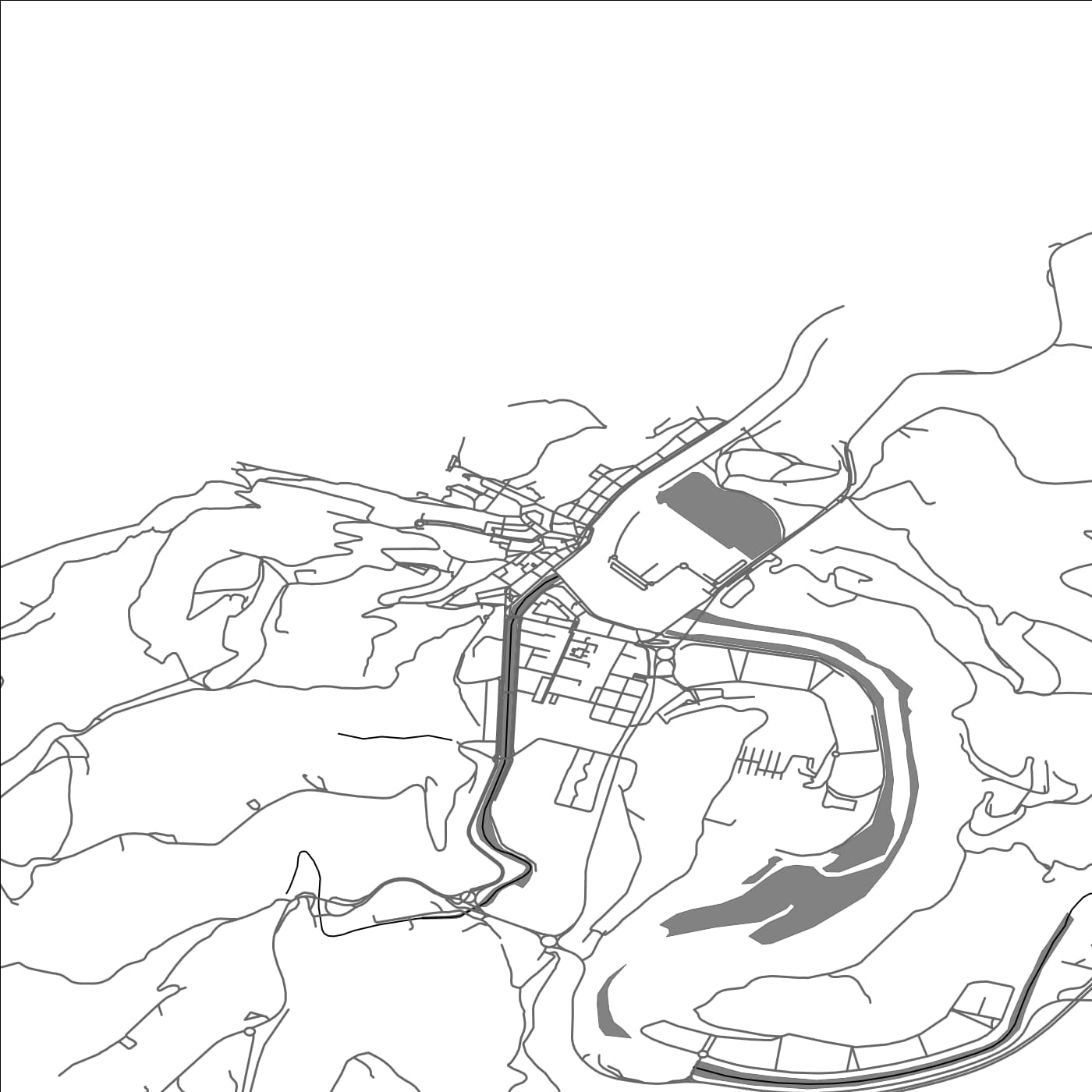 ROAD MAP OF ZUMAIA, SPAIN BY MAPAKES