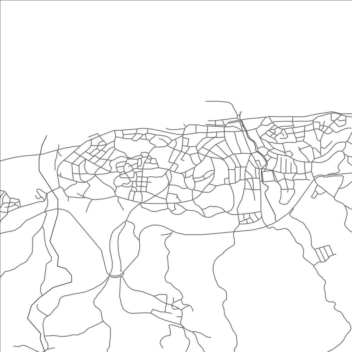 ROAD MAP OF AKCAKOCA, TÜRKIYE BY MAPBAKES