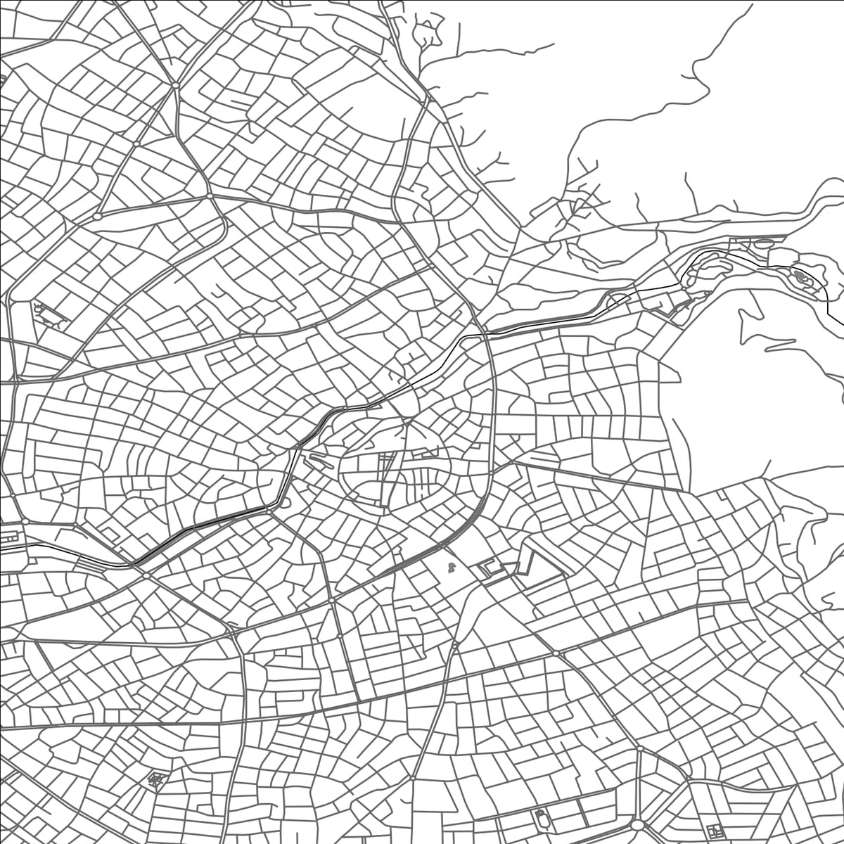 ROAD MAP OF AKSARAY, TÜRKIYE BY MAPBAKES