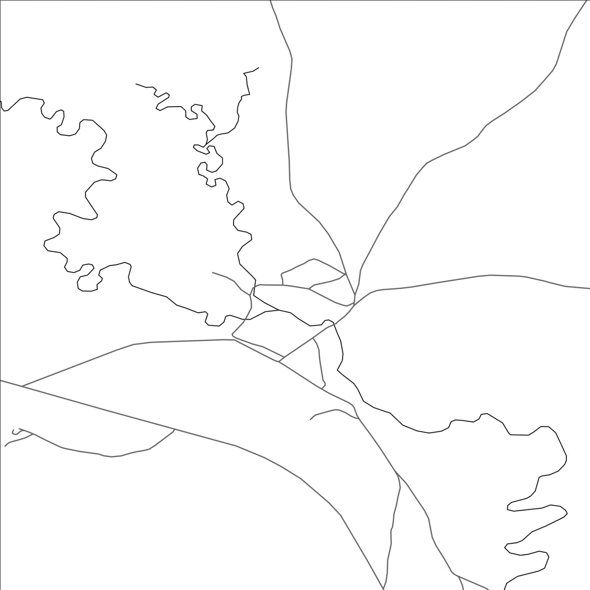 ROAD MAP OF AKYAKA, TÜRKIYE BY MAPBAKES