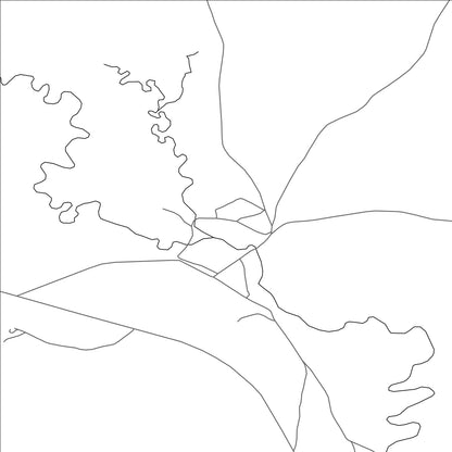 ROAD MAP OF AKYAKA, TÜRKIYE BY MAPBAKES