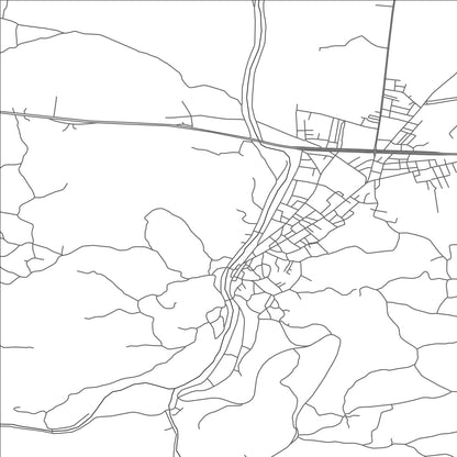 ROAD MAP OF ALACAM, TÜRKIYE BY MAPBAKES