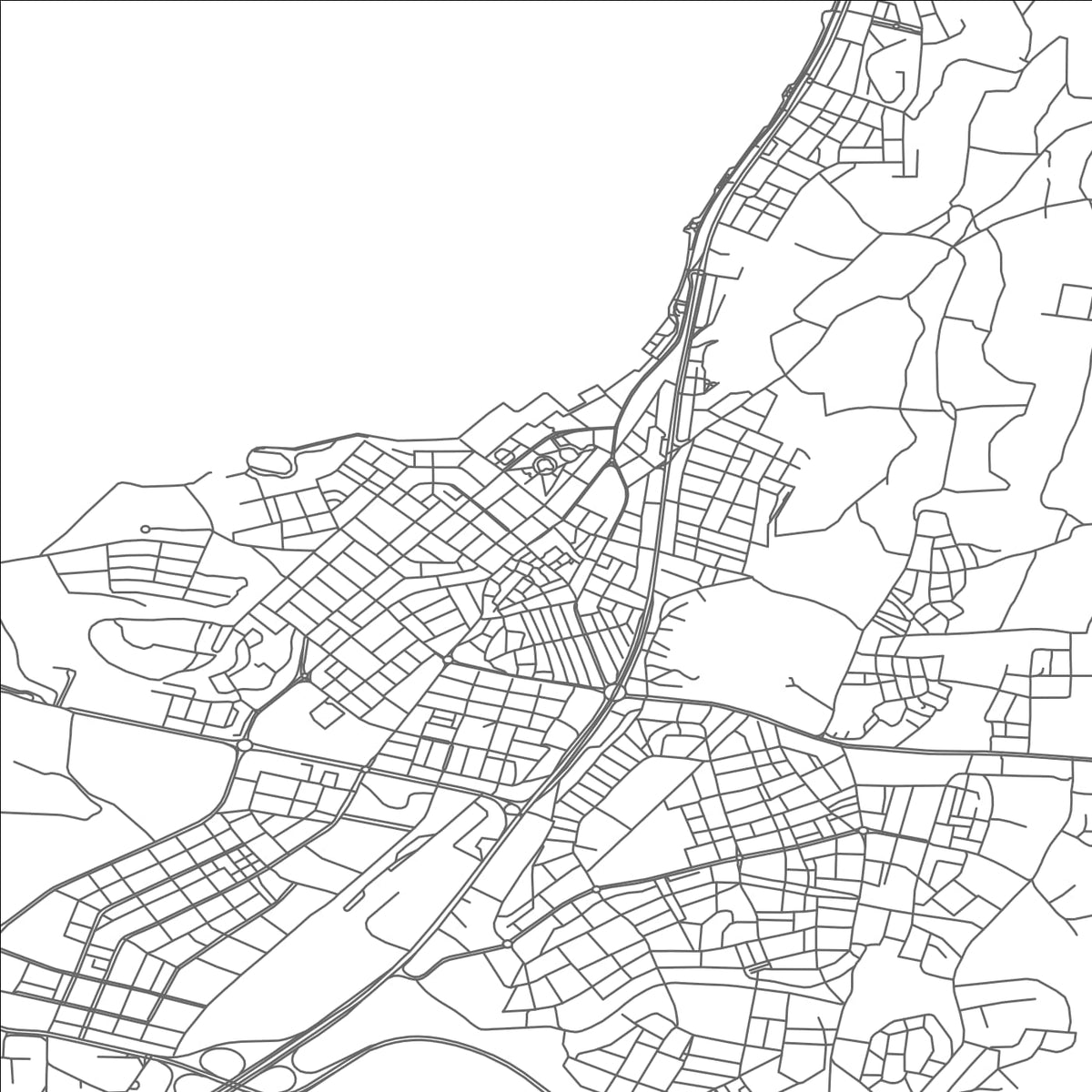 ROAD MAP OF ALIAGA, TÜRKIYE BY MAPBAKES