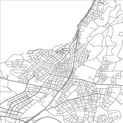 ROAD MAP OF ALIAGA, TÜRKIYE BY MAPBAKES