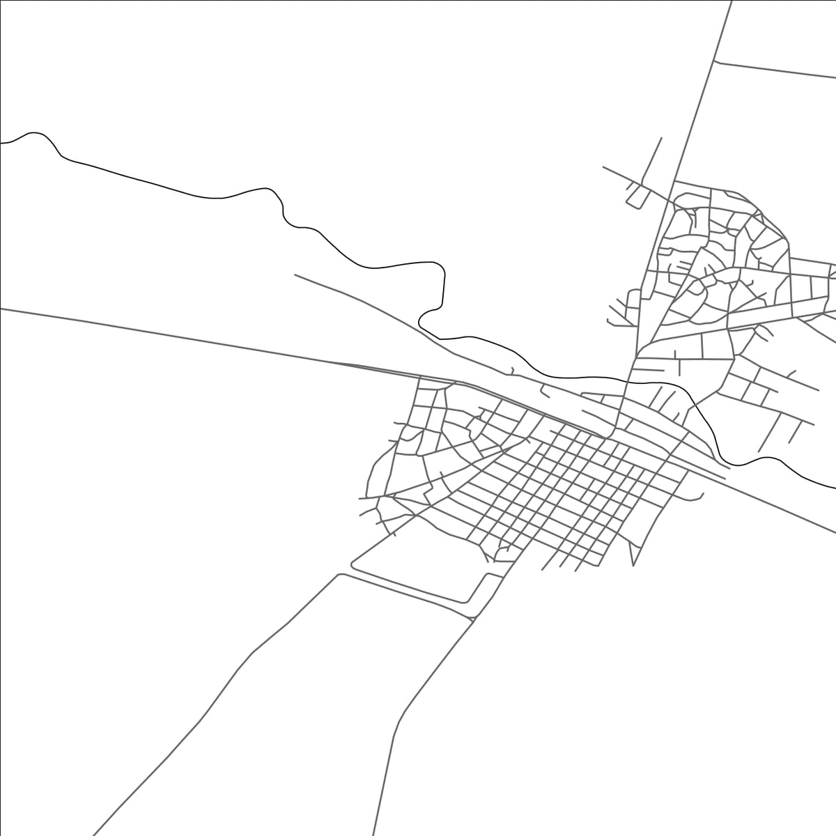 ROAD MAP OF ALPU, TÜRKIYE BY MAPBAKES